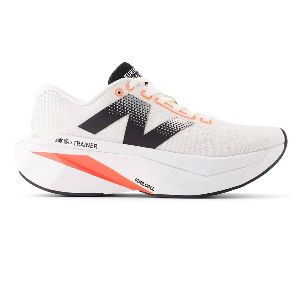 NEW NEW BALANCE women's fuelcell supercomp trainer v3 shoe in white red
